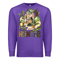 Purple Egg Hunter Premium Sweatshirt - BundleAndBundleShop