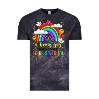 Cloud Black if being gay was a choice i'd be gayer lol Vintage Tee - LillyAllenDesigns