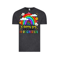 Vintage Black if being gay was a choice i'd be gayer lol Vintage Tee - LillyAllenDesigns