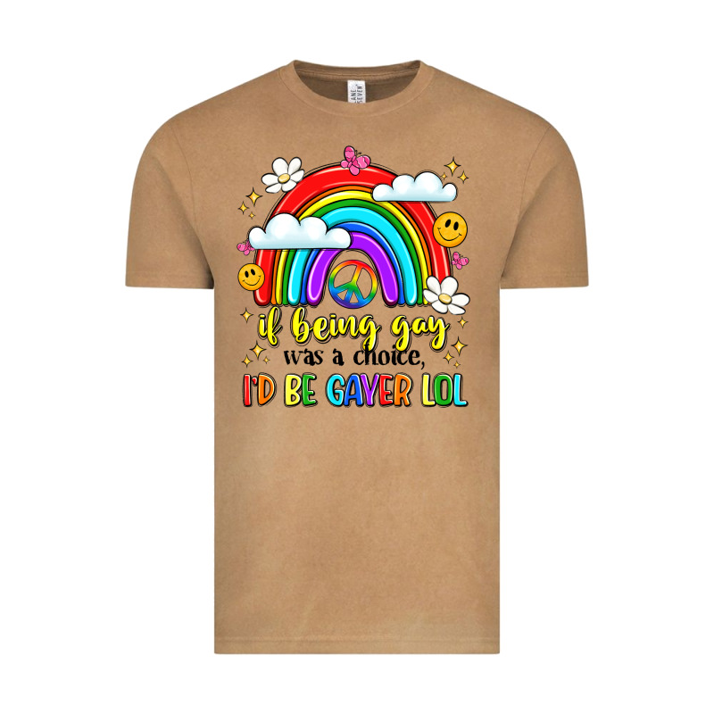 If Being Gay Was A Choice I'd Be Gayer Lol Vintage Tee by LillyAllenDesigns | Teevron