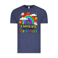 Vintage Denim if being gay was a choice i'd be gayer lol Vintage Tee - LillyAllenDesigns