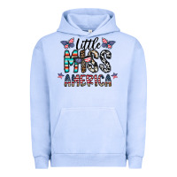 Pigment Grape Ice little miss america Urban Hoodie - CowhideDigitalArt