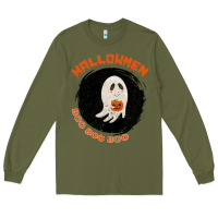 Army Green Daddy Shark Boo Boo Long Sleeve Tee - Bettercallsaul