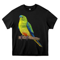 Black Neophema Parrot Heavy Core Tee - LillyAllenDesigns