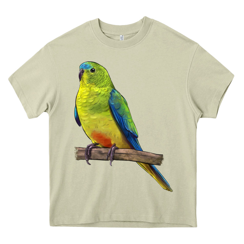 Neophema Parrot Heavy Core Tee by LillyAllenDesigns | Teevron