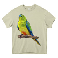 Mossy Neophema Parrot Heavy Core Tee - LillyAllenDesigns
