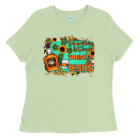 Matcha Somewhere Between Whiskey and Jesus Ladies Tee - Jasminsmagicworld
