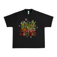 Black feliz navidad cactus Urban Heavy Tee - JahusDesignShop