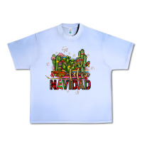 Grape Ice feliz navidad cactus Urban Heavy Tee - JahusDesignShop