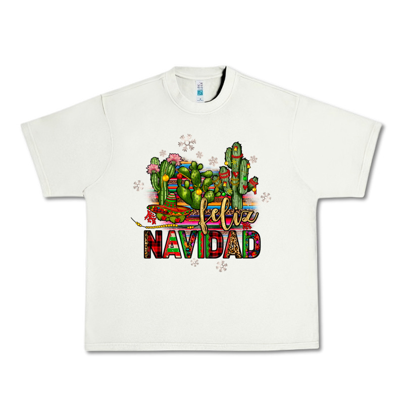 Feliz Navidad Cactus Urban Heavy Tee by JahusDesignShop | Teevron