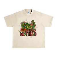 Sandshell feliz navidad cactus Urban Heavy Tee - JahusDesignShop