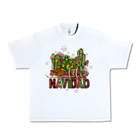 White feliz navidad cactus Urban Heavy Tee - JahusDesignShop
