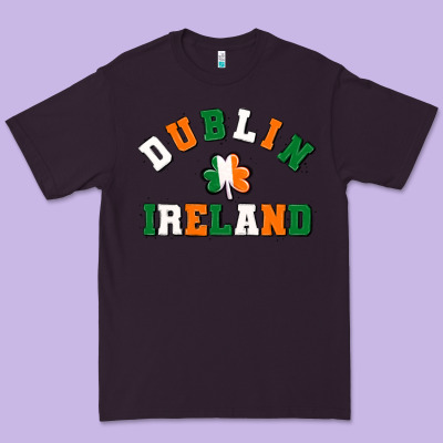 Dublİn Ireland Premium Tee Designed By Maliassmallbusiness