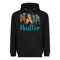 Black nail hustler bbs Heavyweight Hoodie - BundleAndBundleShop