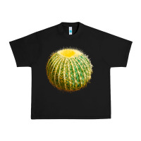Black Golden Barrel Cactus Urban Heavy Tee - LillyAllenDesigns