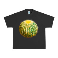 Pigment Black Golden Barrel Cactus Urban Heavy Tee - LillyAllenDesigns