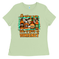 Matcha Chasing You Like a Shot of Whiskey Ladies Tee - Jasminsmagicworld