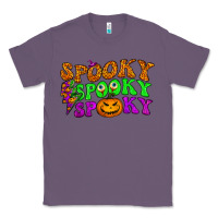 Lavender spooky with lightning bolt Classic Tee - BundleAndBundleShop