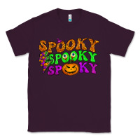 Plum spooky with lightning bolt Classic Tee - BundleAndBundleShop