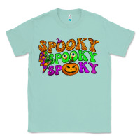 Seafoam spooky with lightning bolt Classic Tee - BundleAndBundleShop