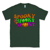 Sports Green spooky with lightning bolt Classic Tee - BundleAndBundleShop