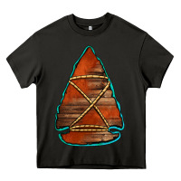 Asphalt wooden arrowhead Heavy Core Tee - Jasminsmagicworld