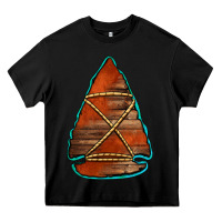 Black wooden arrowhead Heavy Core Tee - Jasminsmagicworld