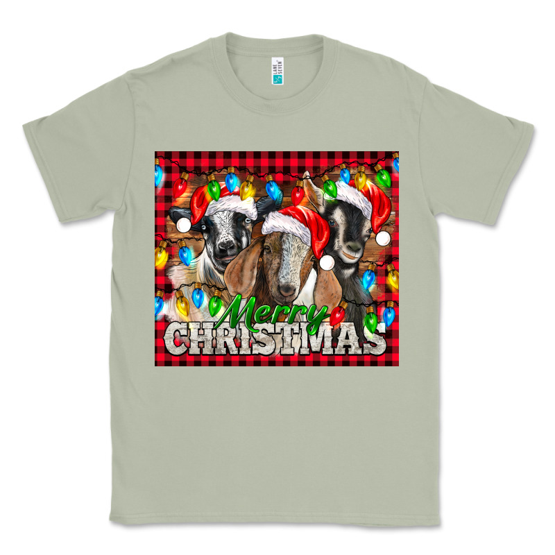 Merry Christmas  With Goats Classic Tee by LillyAllenDesigns | Teevron