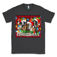 Smoke Merry Christmas  With Goats Classic Tee - LillyAllenDesigns