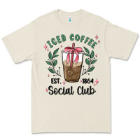 Bone iced coffee social club Premium Tee - MaliasSmallBusiness