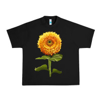 Black Gummy Bear Sunflower Urban Heavy Tee - LillyAllenDesigns