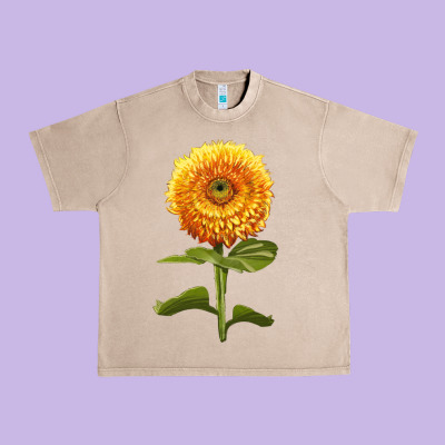 Gummy Bear Sunflower Urban Heavy Tee Designed By Lillyallendesigns
