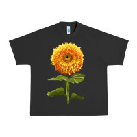Pigment Black Gummy Bear Sunflower Urban Heavy Tee - LillyAllenDesigns