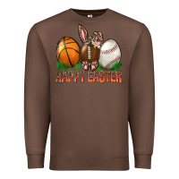 Chestnut Happy Easter Sports Premium Sweatshirt - BundleAndBundleShop