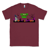 Burgundy spooky mimi libbey glass Classic Tee - BundleAndBundleShop
