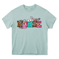 Nurse With Nurse Element Heavy Core Tee | Teevron