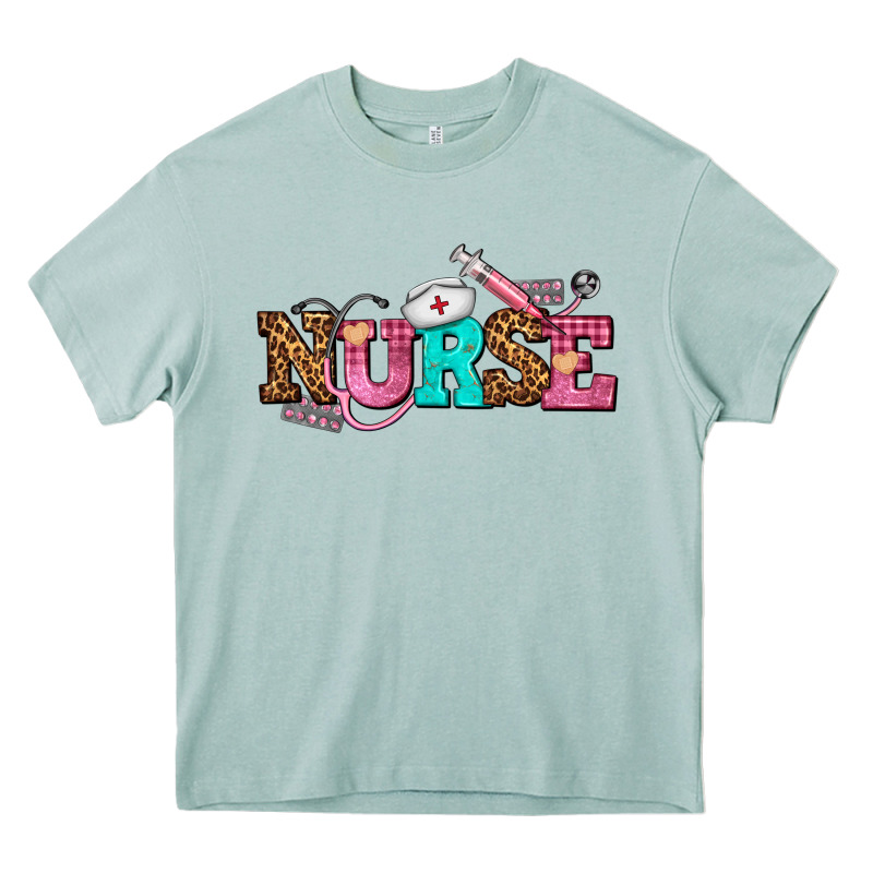 Nurse With Nurse Element Heavy Core Tee by AdoDesignShop | Teevron