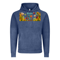Vintage Denim thankful teacher fall libbey glass Vintage Hoodie - BundleAndBundleShop