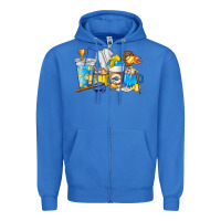 True Royal Softball coffee cups Zipper Hoodie - HowdyJamesFarm