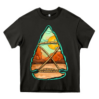 Asphalt western desert arrowhead Heavy Core Tee - Jasminsmagicworld