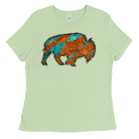 Matcha bison Ladies Tee - Jasminsmagicworld