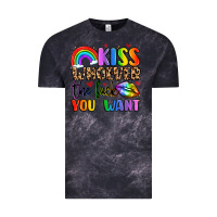 Cloud Black kiss whoever the fuck you want Vintage Tee - LillyAllenDesigns