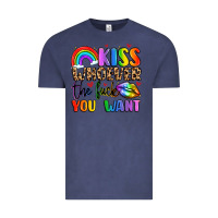 Vintage Denim kiss whoever the fuck you want Vintage Tee - LillyAllenDesigns