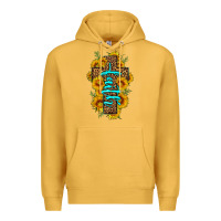 Mustard faith sunflower leopard cross olivia Premium Hoodie - OliviaCreatesArt