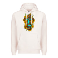 Pale Pink faith sunflower leopard cross olivia Premium Hoodie - OliviaCreatesArt