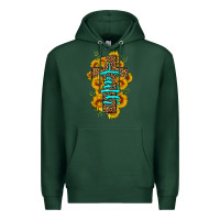Sports Green faith sunflower leopard cross olivia Premium Hoodie - OliviaCreatesArt