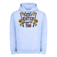 Pigment Grape Ice little sister biggest fan Urban Hoodie - CowhideDigitalArt
