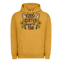 Pigment Peanut Butter little sister biggest fan Urban Hoodie - CowhideDigitalArt