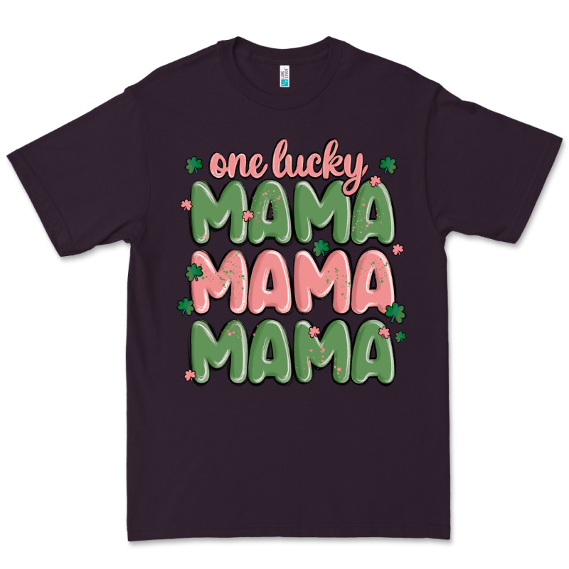 One Lucky Mama Premium Tee by MaliasSmallBusiness | Teevron