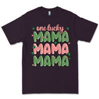 Plum one lucky mama Premium Tee - MaliasSmallBusiness